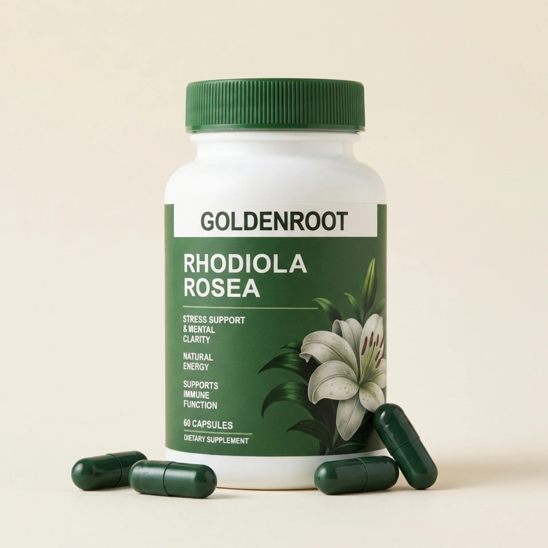 Rhodiola Rosea Capsules (1,000 mg)‎‎ ‎ ‎ ‎