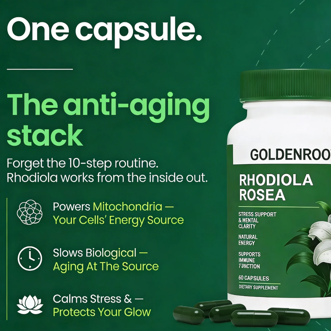 Rhodiola Rosea Capsules (1,000 mg)