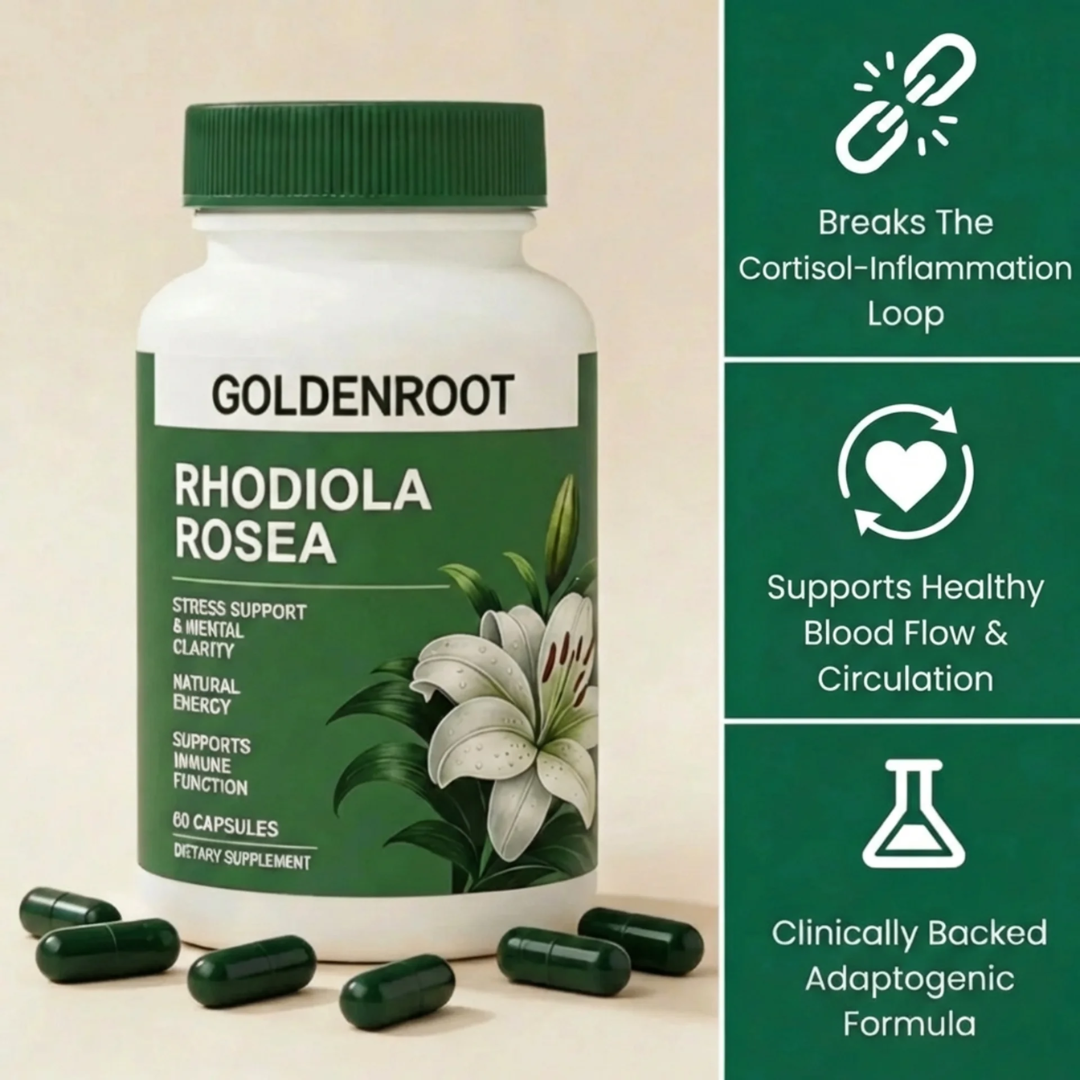 Rhodiola Rosea Capsule (1,000 mg)‎