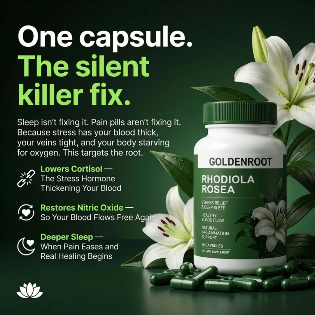 Rhodiola Rosea Capsule (1,000 mg)‎